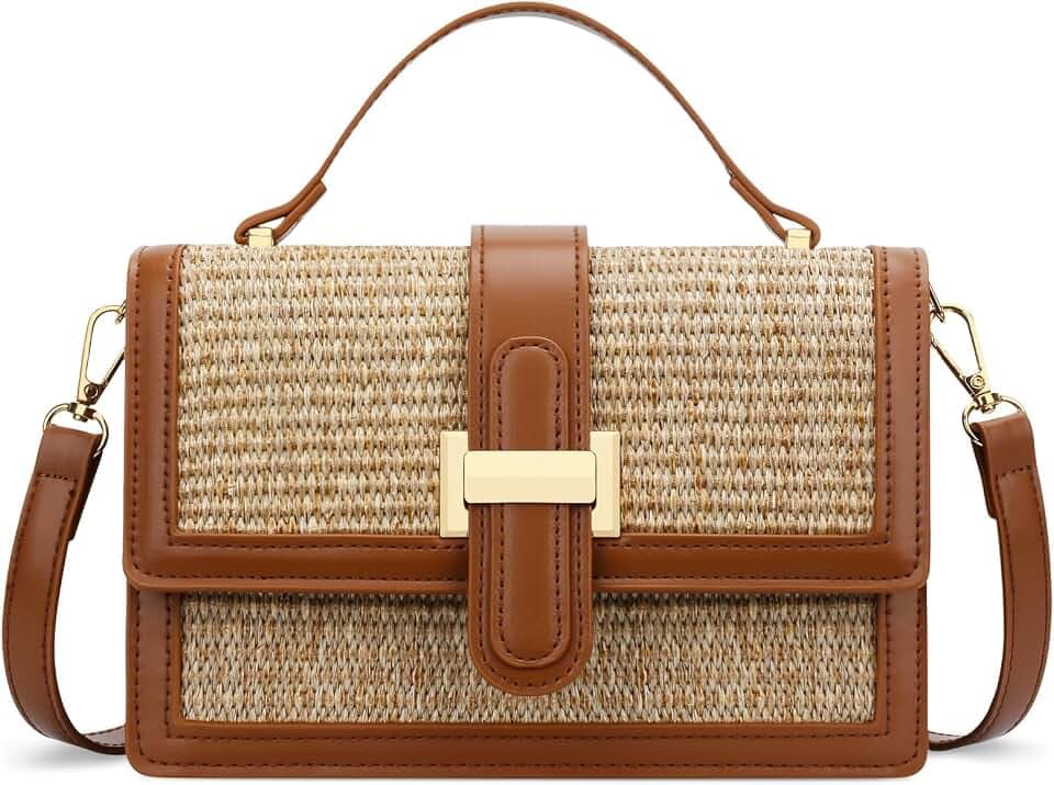 KKXIU Crossbody Bag for Women, Top Handle Purse Small Designer Handbag