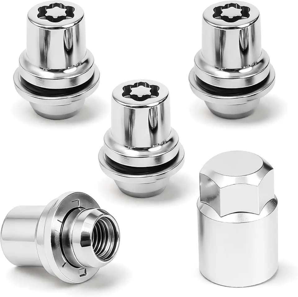 2026 NEW Upgraded 00276-00900 Wheel Lock Lug Nuts Set M12 x 1.5, Anti-Theft Locks with Key for Toyota & Lexus, Replace 00276-00900