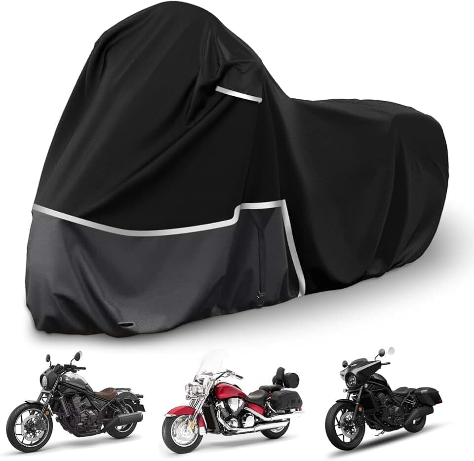Waterproof Motorcycle Cover Replace for Honda Rebel/Shadow 750/ Vtx/Fury
