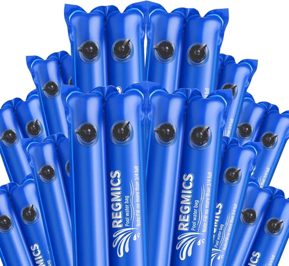 12 Packs 8.5 FT Dual Chamber Swimming Pool PVC Water Bags