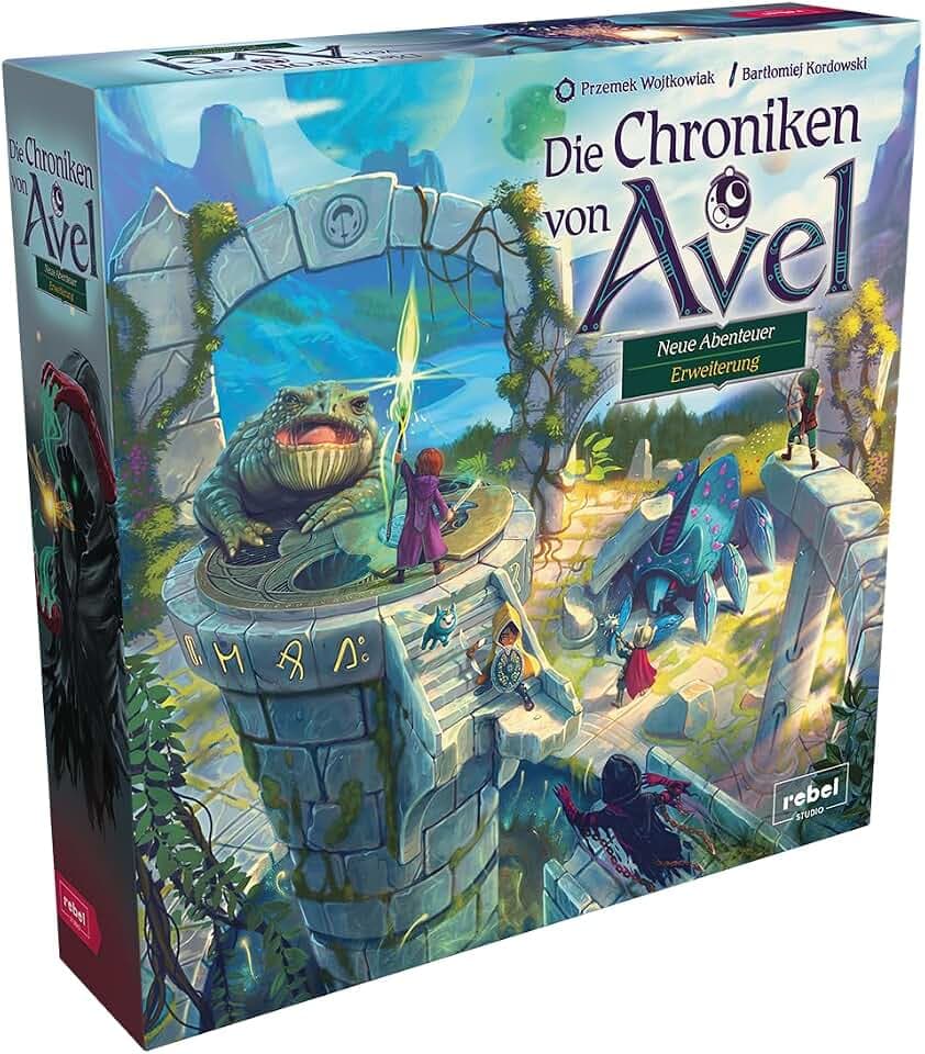 Rebel, Chroniken von Avel – Neue Abenteuer, Erweiterung, Familienspiel, Rollenspiel, 1-4 Spieler, Ab 8+ Jahren, 60 Minuten, Deutsch, 2. Erweiterung, Mehrfarbig, Bunt