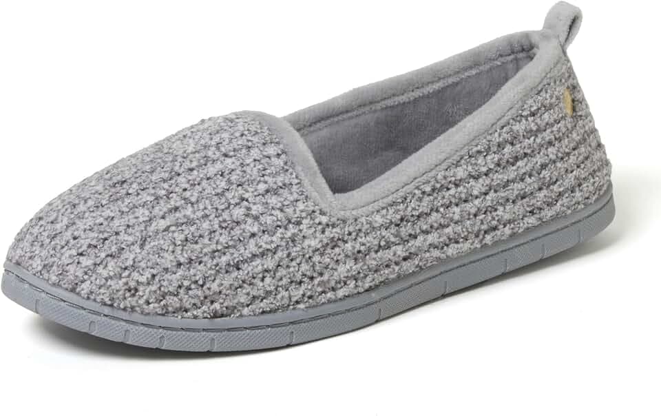 Dearfoams Women's Rachel Velour Closed Back
