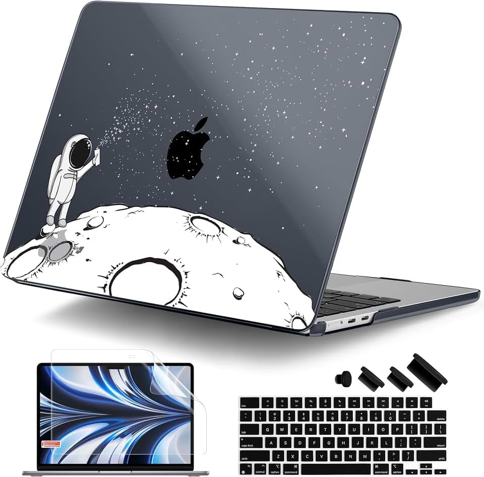 DONGKE Compatible with MacBook Air 13 inch Case M5 2026 M4 M3 M2 2025-2022