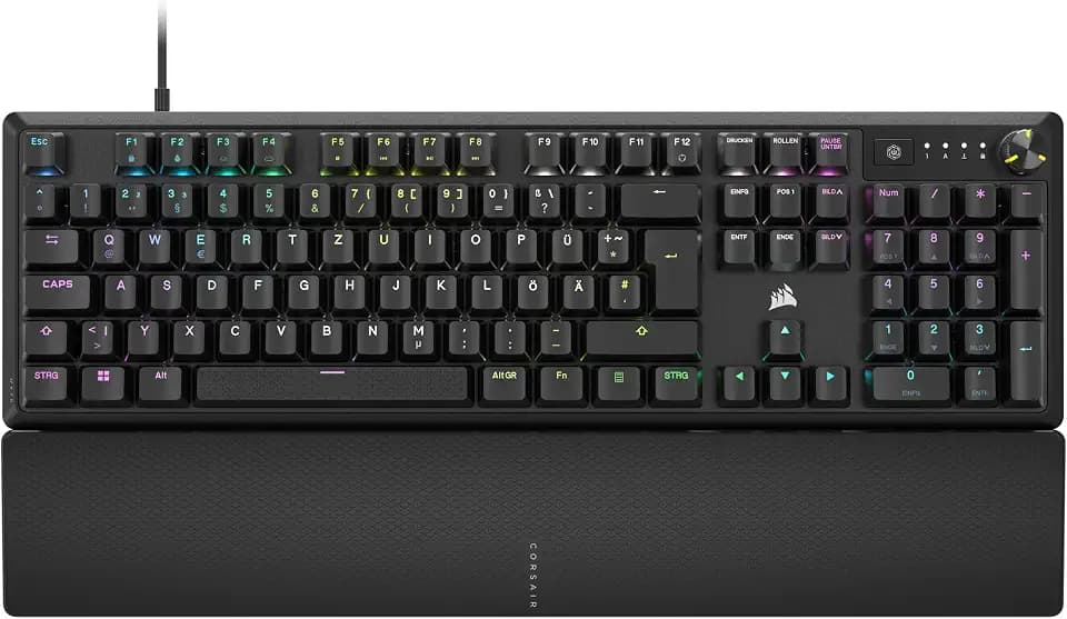 Corsair K70 CORE RGB SOCD Mechanische Gaming-Tastatur – Schwarz
