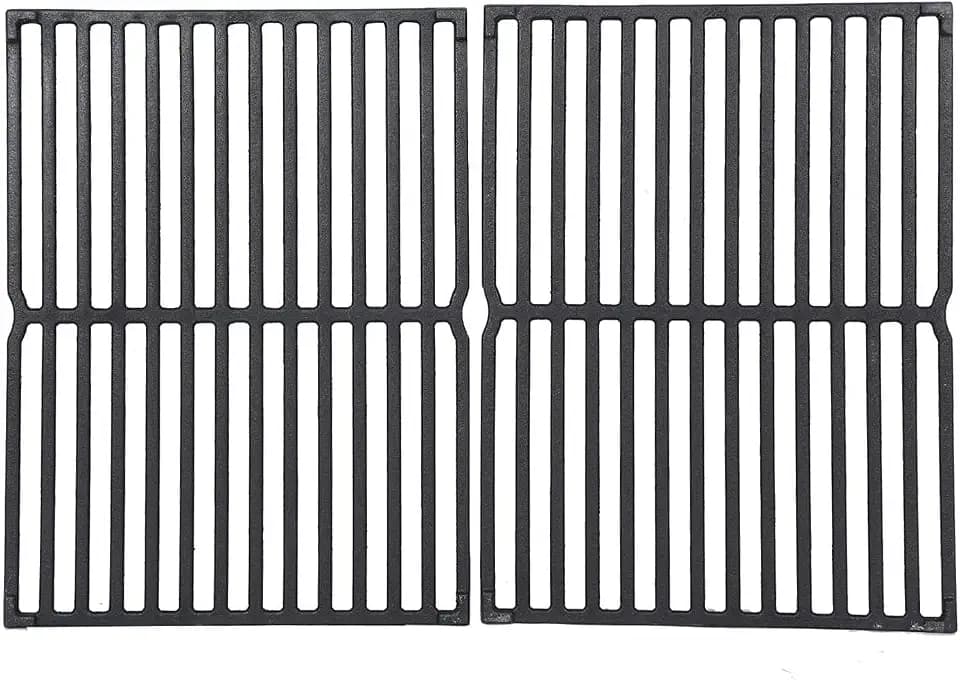 GasSaf 15" Grill Grate for Weber Genesis Silver A, 11x15 Grate for Spirit 200 E200 S200 S210 E210, Spirit 500 Grills, Cast Iron Replacement Parts for Weber 7522, 7521, 7523, 65904, 65905(Side Panel)