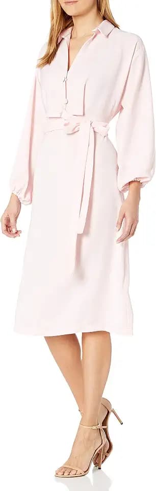 Maisalo Women's Viva Wrap Top A-line Midi Dress