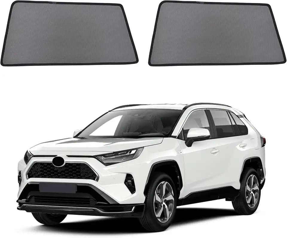 RAV4 Window Shades 2019-2024, Rear Side Mesh, 2PCS