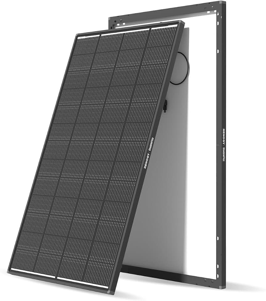 Renogy ShadowFlux Solar Panel 200 Watt, N-Type 25% High-Efficiency