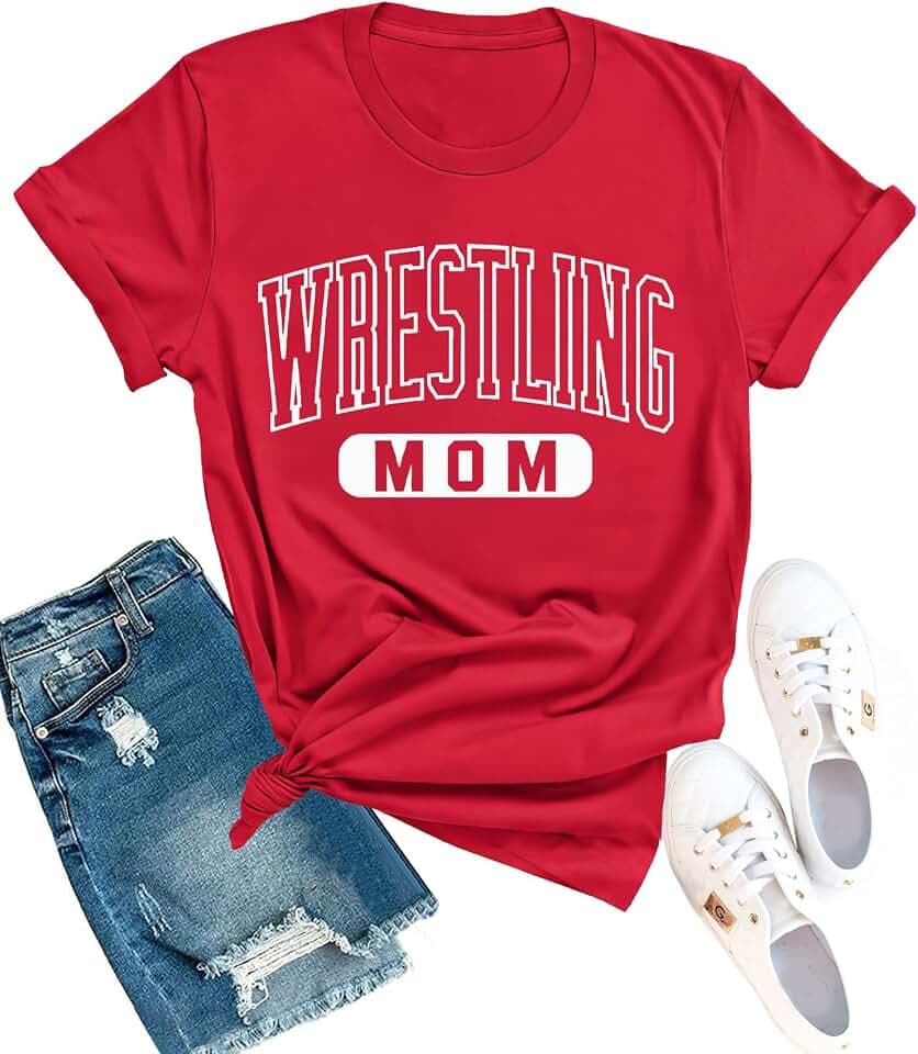 Mama Shirts for Womens Sport Mom Tshirt Ball Mom Gift Tops