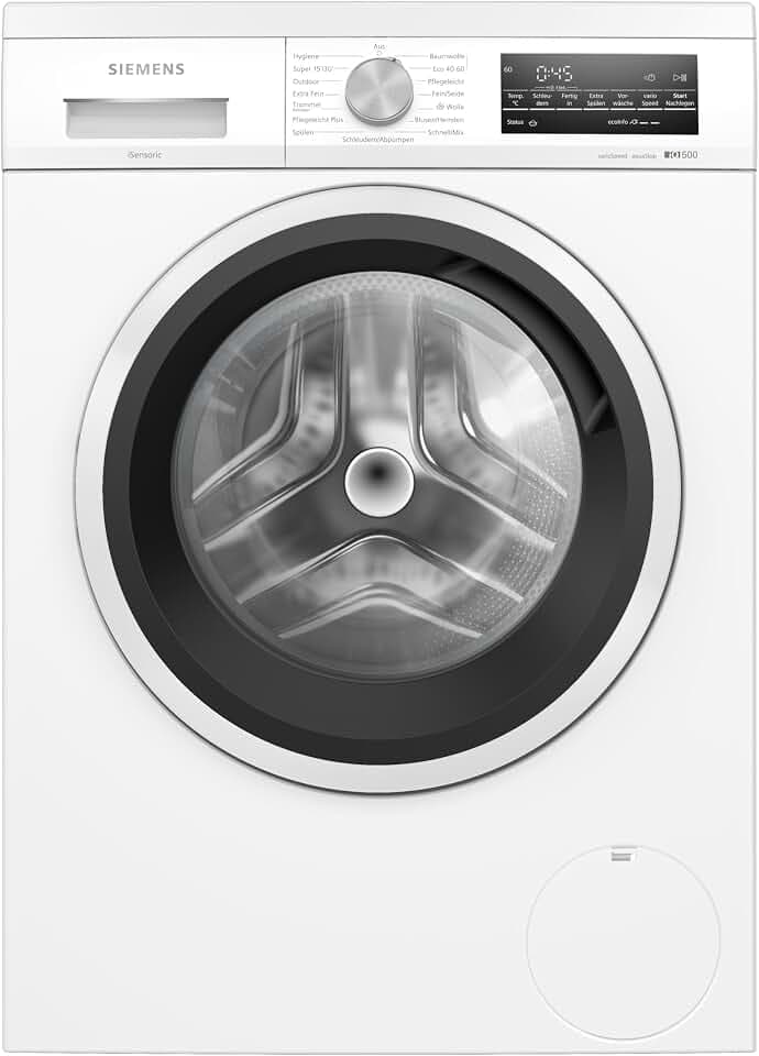 Siemens iQ500 Smarte Waschmaschine unterbaufähig 9 kg WU14UT42