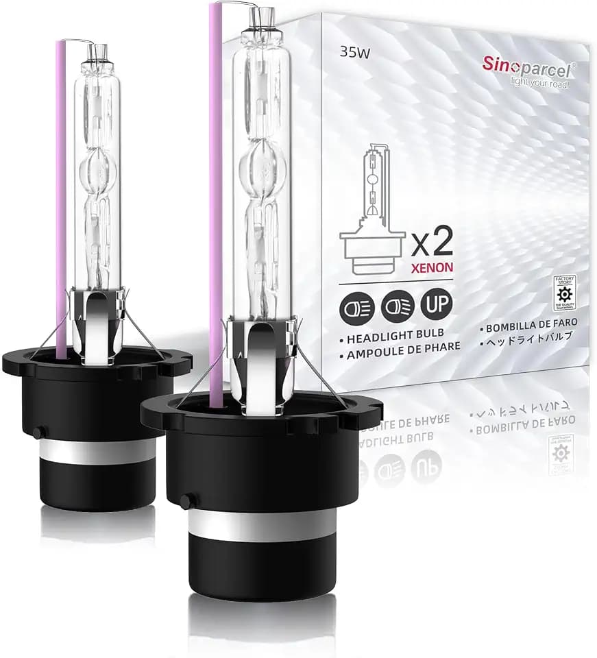 Sinoparcel D2S HID Headlight Bulb 10000K Deep Blue 2PCS