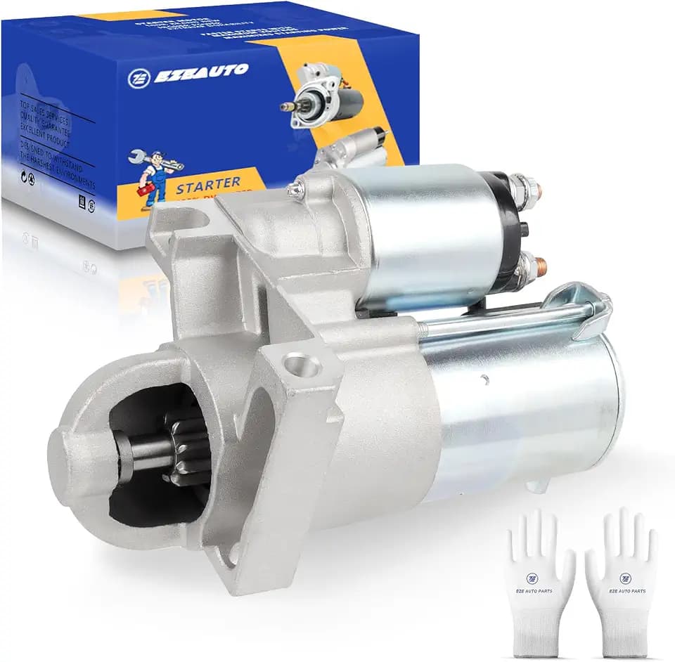 Ezexpreze Starter New for 99-03 Chevrolet S10 2.2L, 97-05 Malibu 3.1L, 00-05 Impala 3.4L, 97-01 Lumina 3.1L, 99-03 GMC Sonoma 2.2L, 01-05 Pontiac Aztek Grand Prix Am 3.4L, 97-05 Buick Century