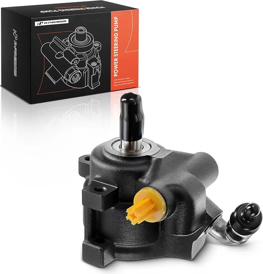 A-Premium Power Steering Pump, Precision-machined Steel