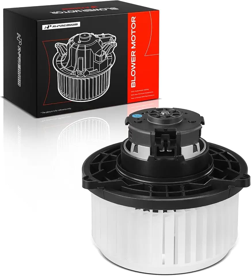 A-Premium Front HVAC Heater Blower Motor with Fan Cage