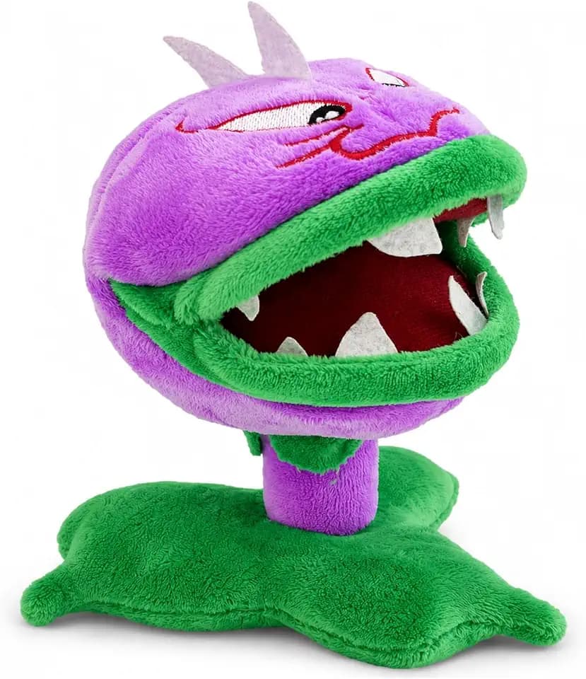 Dyharnsty Plants vs Zombies Plush Toys Chomper Plant Soft Figure Dolls, Plants vs Zombies Toys PVZ Plush 1 2 Set(Chomper)