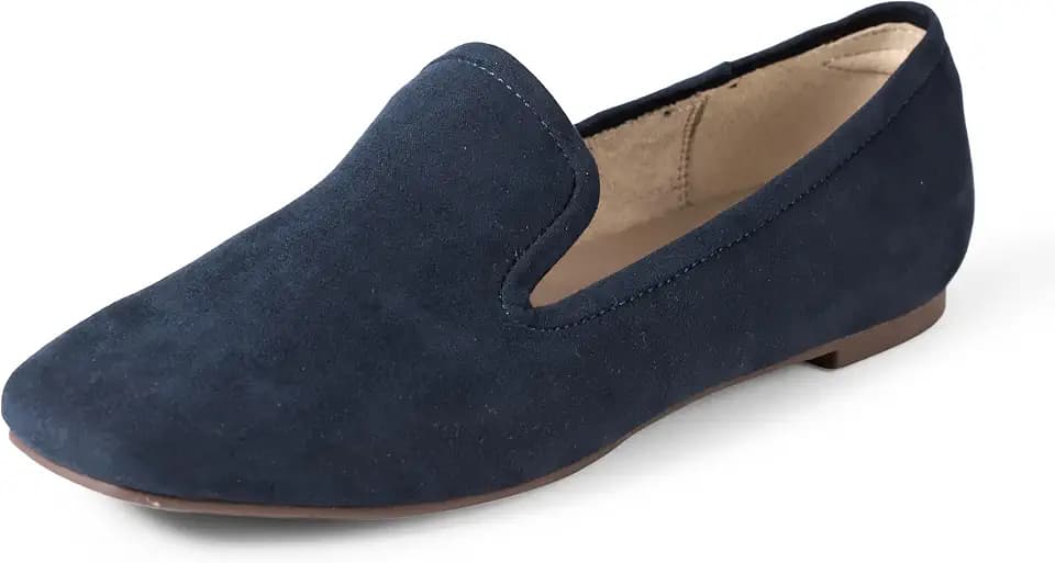 Amazon Essentials Women's Soft Minimal Slip-On Loafer with Flexible Outsole
