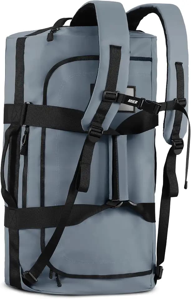 MIER 40L/60L/90L Water Resistant Backpack Duffel, Heavy Duty Duffle Bags