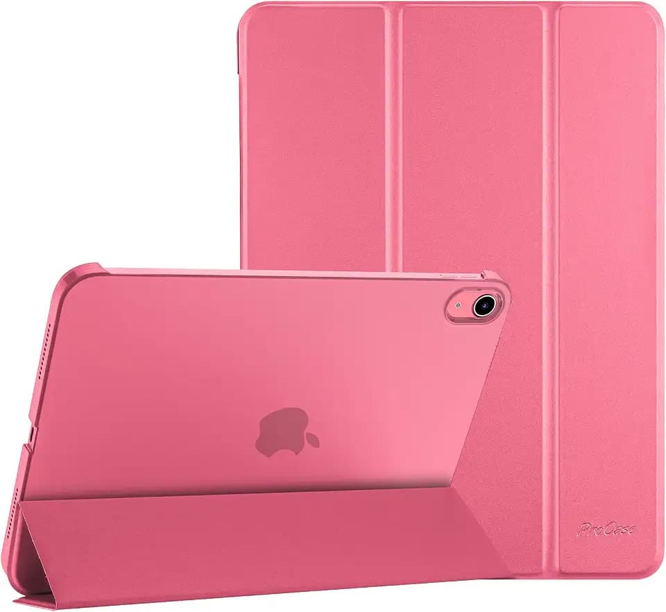 ProCase for iPad (A16) 11th/10th Generation Case 11/10.9 Inch, Pink