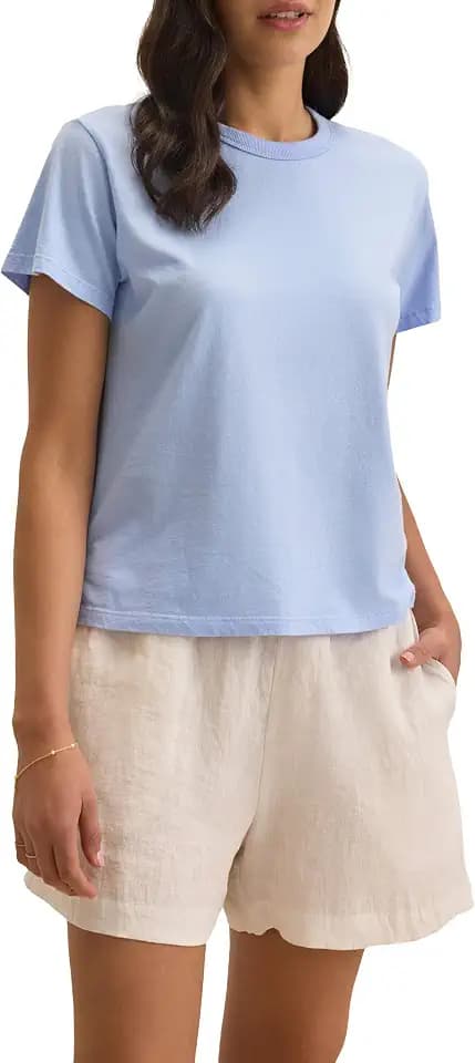 Velvet by Graham & Spencer Women's Jazz Organic Jersey T-Shirt By Cleo Wade