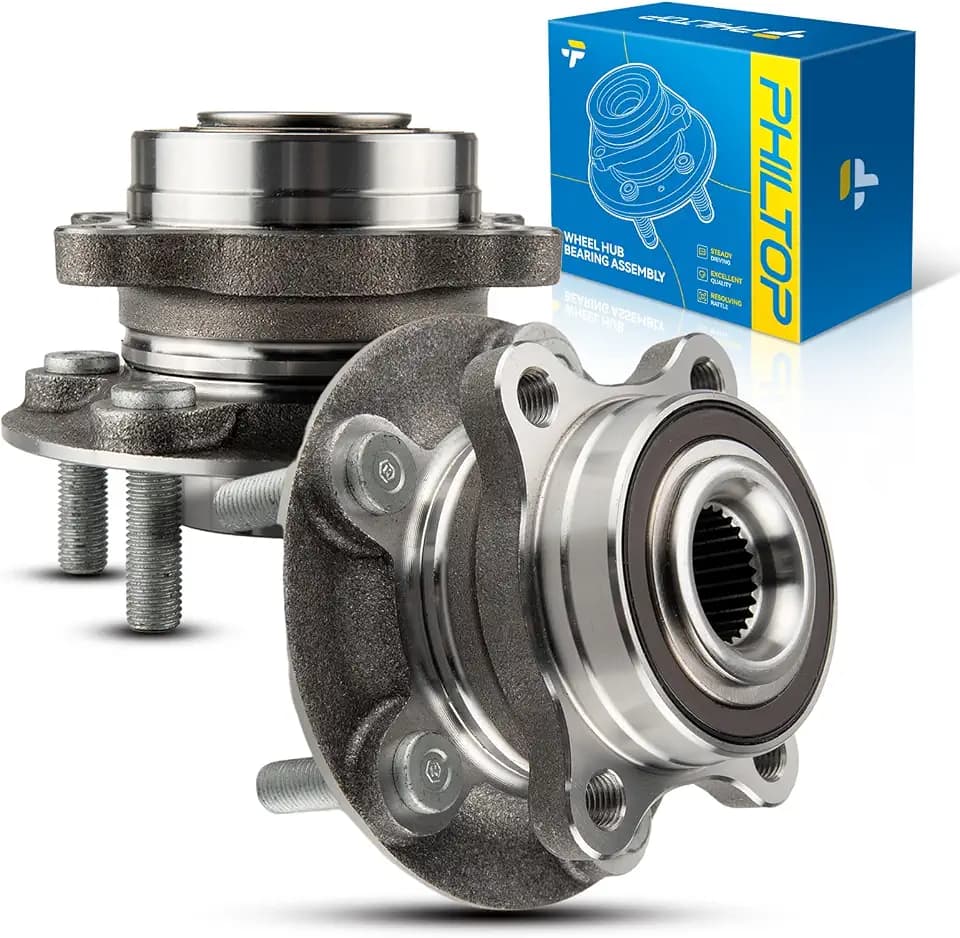 PHILTOP 512498 x2 Front/Rear Wheel Bearing Hub Assembly 5 Lugs for Fusion
