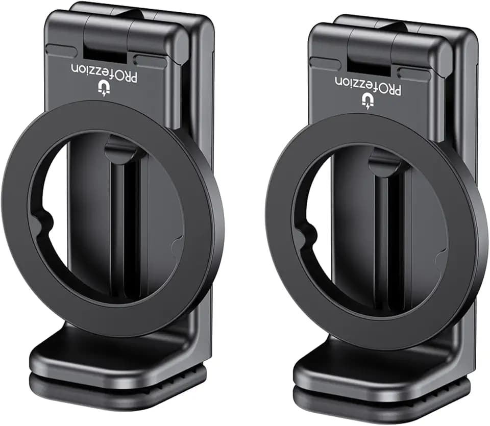 PROfezzion 2-Pack Magnetic Airplane Phone Holder Plane Mount for MagSafe