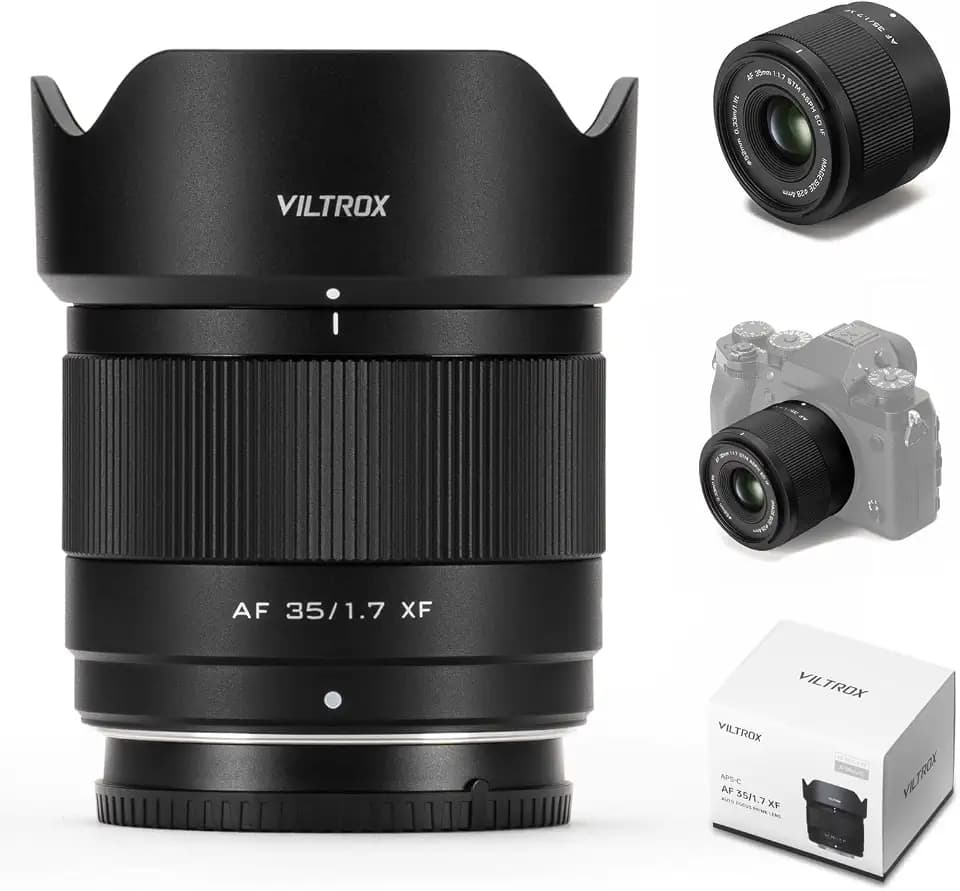 VILTROX 35mm F1.7 XF Lens AF F/1.7 X-Mount Shot for Fuji Beginner's Lens