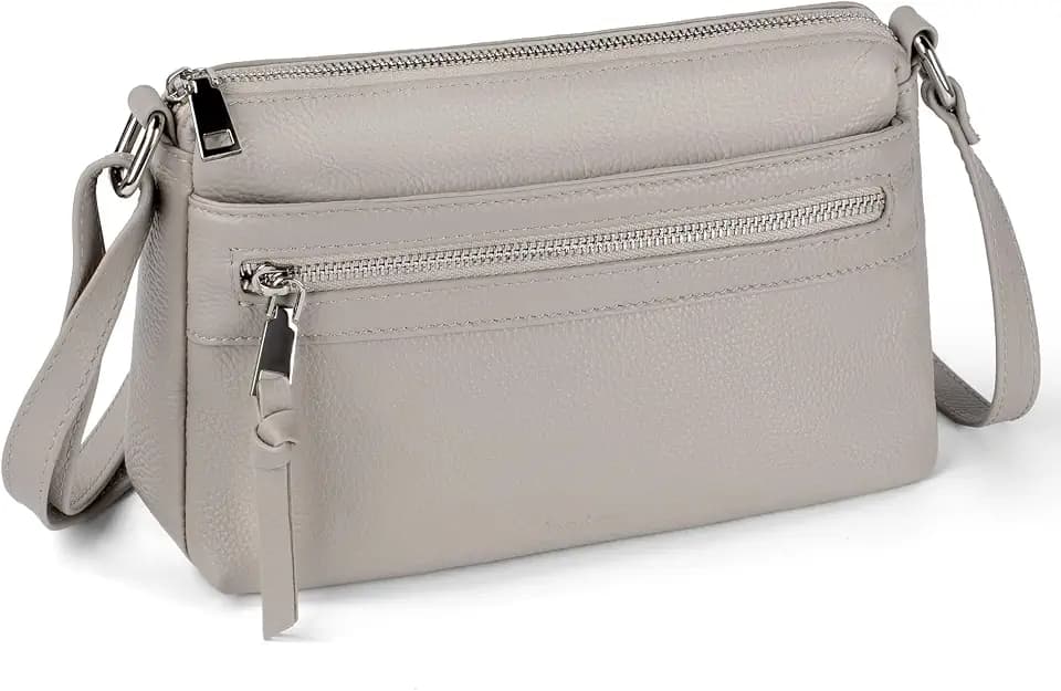 befen Small Genuine Leather Crossbody Purse Bags for Women Travel Purses