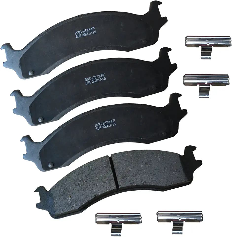Bendix Premium SBC655 Ceramic Front Brake Pads for Select Models Dodge B2500,B3500,Ram 2500 Van,3500 Ford E-150,E-250,E-250 Econoline,E-350 Club Wagon,Econoline Super Duty,E-450 F-250,HD,F-350,P-350