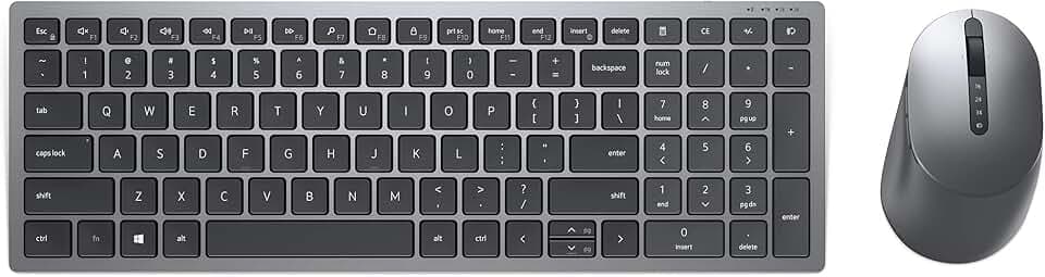 Dell Multi-Device kabellose Tastatur und Maus - KM7120W - German (QWERTZ)