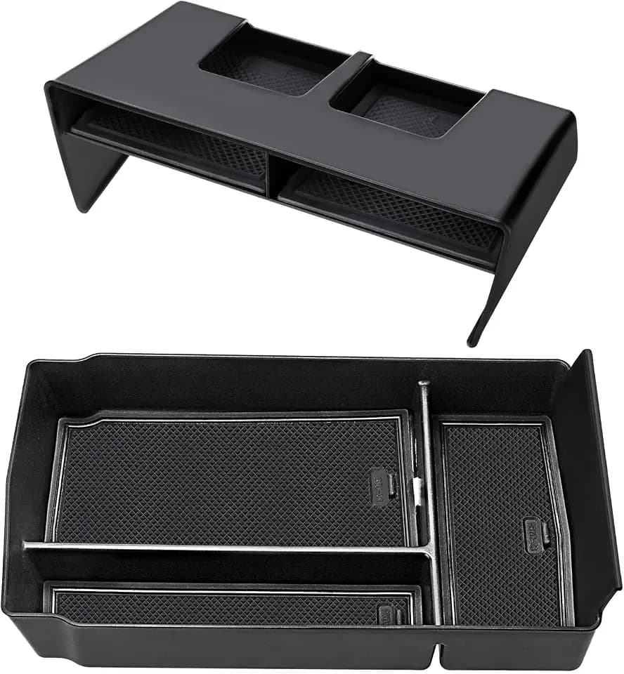 2pcs Center Console Organizer Armrest Tray for Honda CRV 2023-2026
