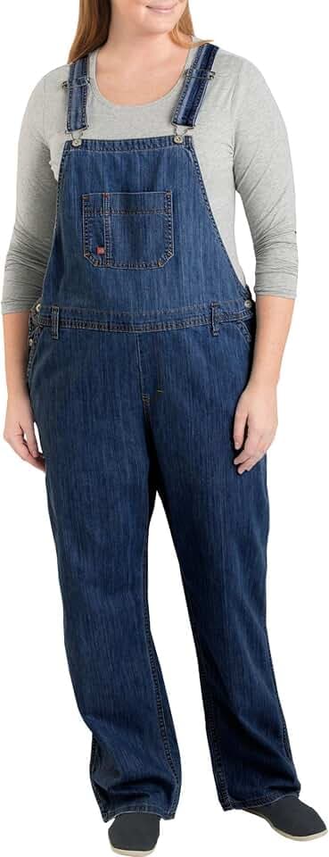 Dickies Damen-Overall aus Denim, in Übergrößen