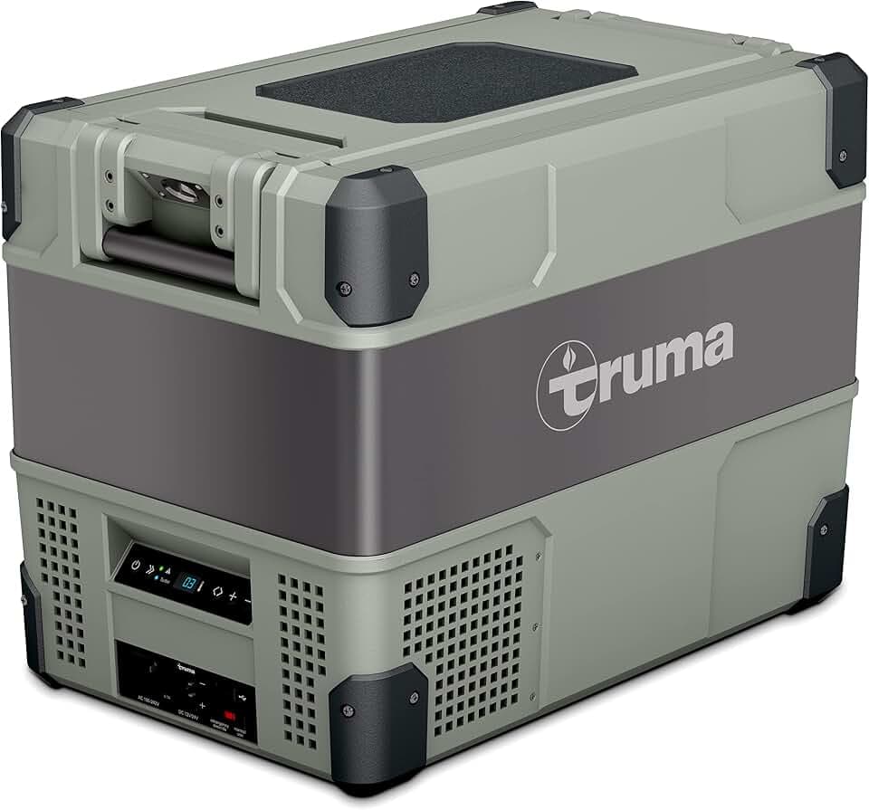 Truma Cooler C44 Kompressor Kühlbox (43l) Single Zone • Mobiler Kühlschrank für Auto, Camping, Reisen • DC 12/24 V, AC 100-240 V
