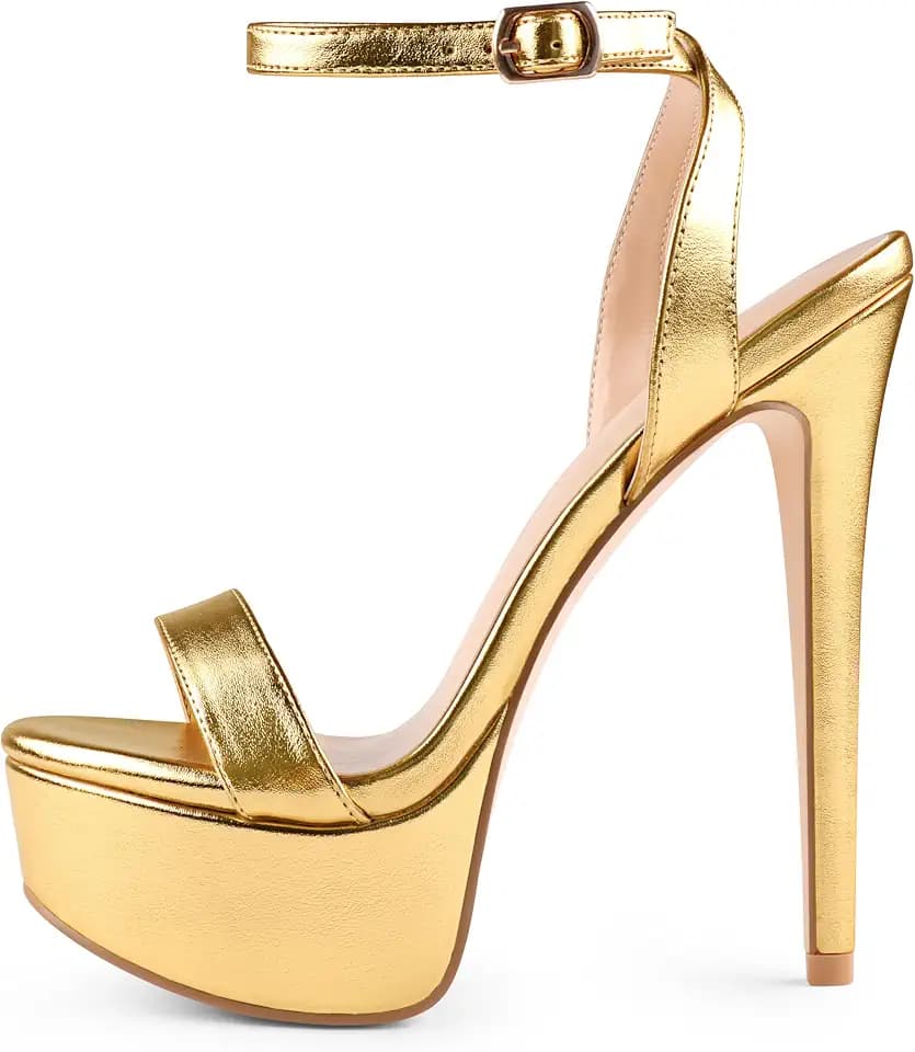MERUMOTE Women's Platform Heels Sky High Heel Sandals