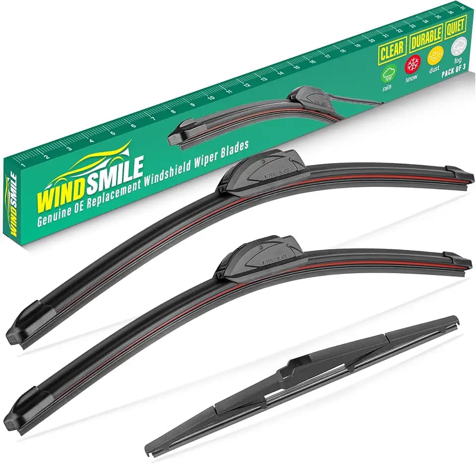WINDSMILE Windshield Wiper Blades Replacement for Toyota Venza 2021-2024