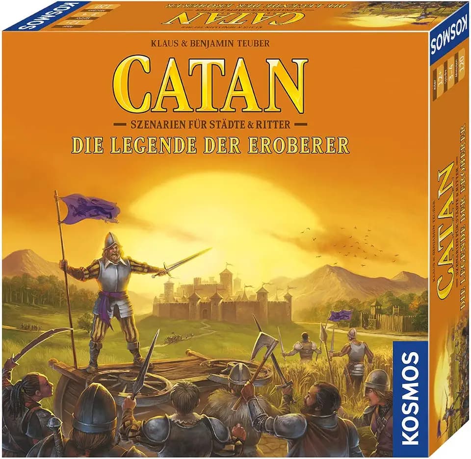 KOSMOS CATAN - Die Legende der Eroberer - Szenarien für Städte & Ritter