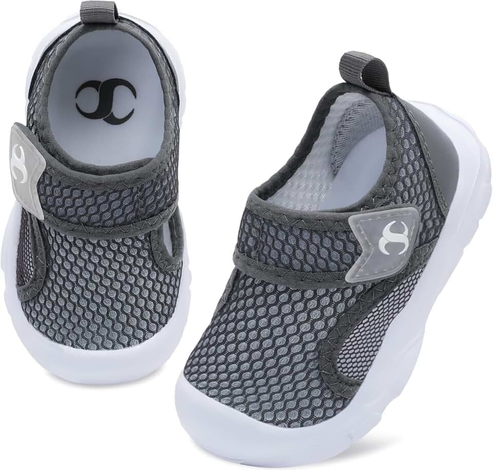 Toddler Water Shoes Quick-Dry Girl Boy Beach Pool Swim Shoes Kids Breathable Barefoot Sandals Baby Lightweight Indoor Outdoor Walking Shoes