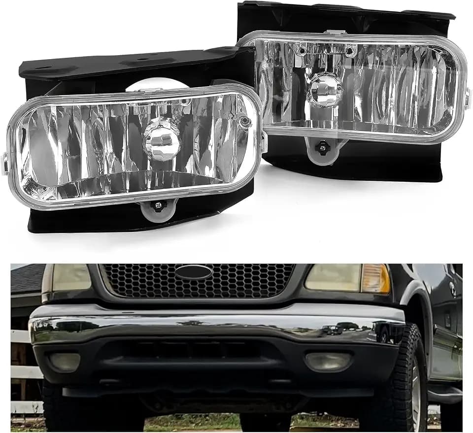 HECASA Fog Light Compatible with Ford F-150 F-250 Expedition Heritage