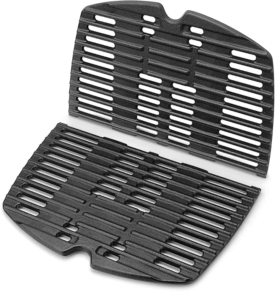 7644 Grillrost Gusseisen für Weber Q100, Q1000, Q120, Q140, Q1200 Gasgrill