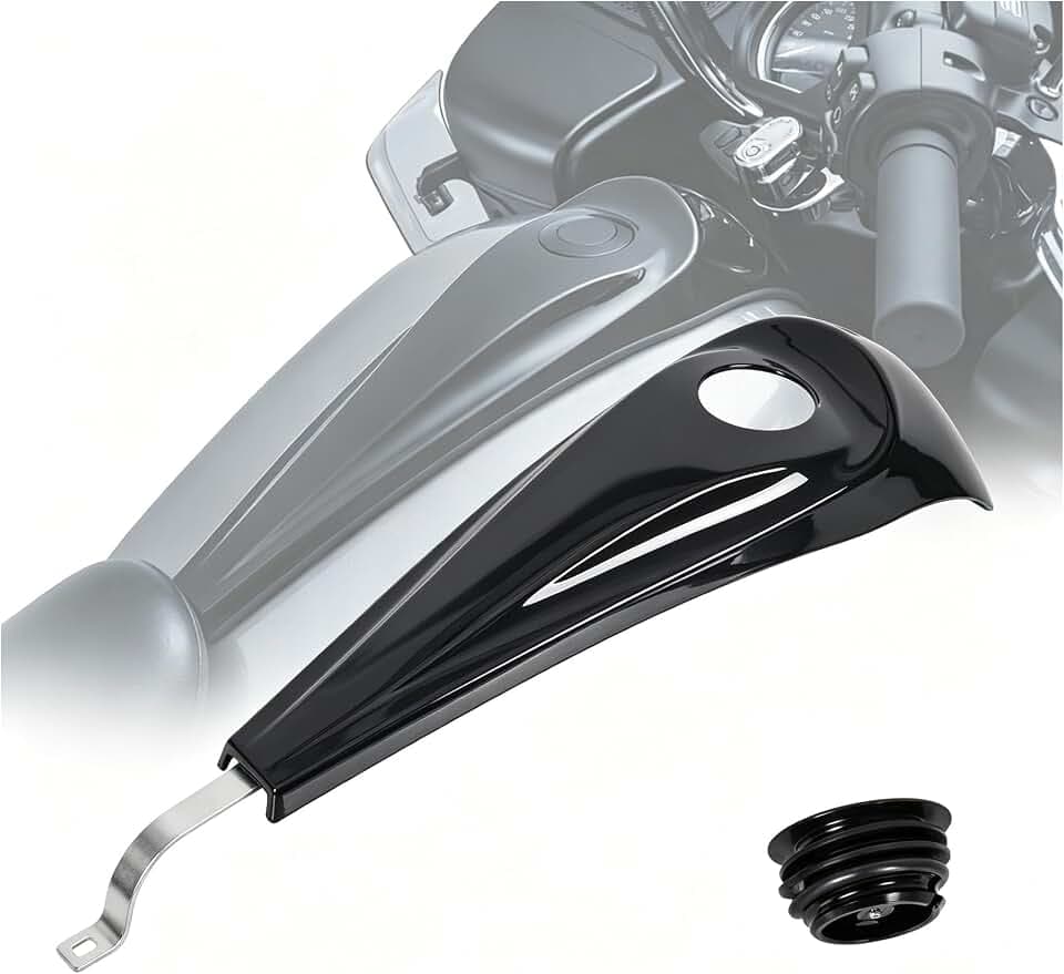 ECOTRIC Smooth Dash Fuel Console & Gas Tank Compatible with 08-23 Harley