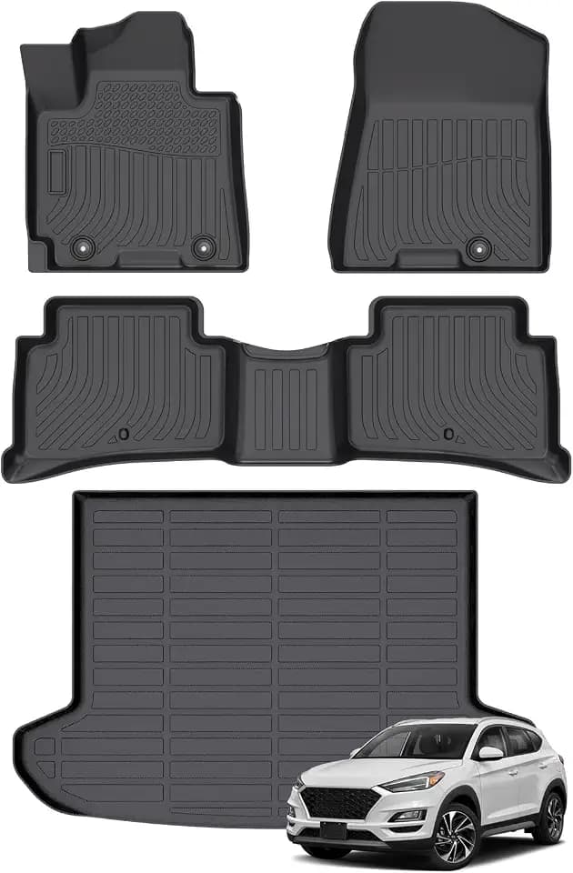 Floor Mats & Cargo Liner for Hyundai Tucson 2016 2017 2018 2019 2020 2021