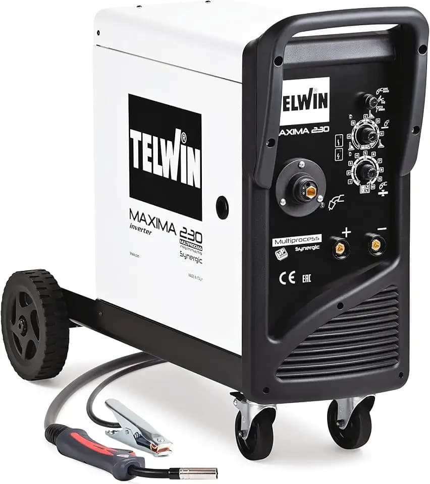 Telwin 816234 Maxima 230 Synergic – Multiprozess-Schweißgerät