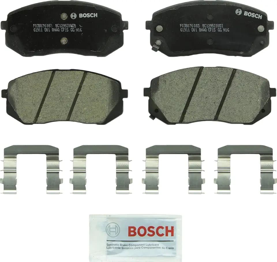 BOSCH BC1295 QuietCast Premium Ceramic Disc Brake Pad Set - Front