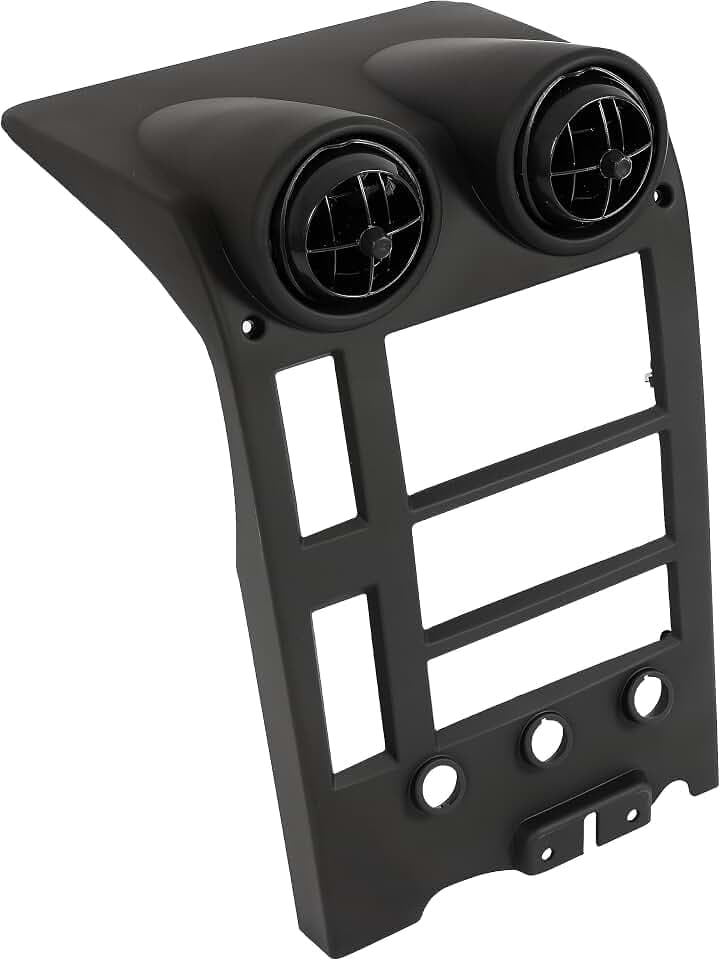 HECASA Centrer Control Dash Bezel Compatible with 2005-2007 Hummer H2