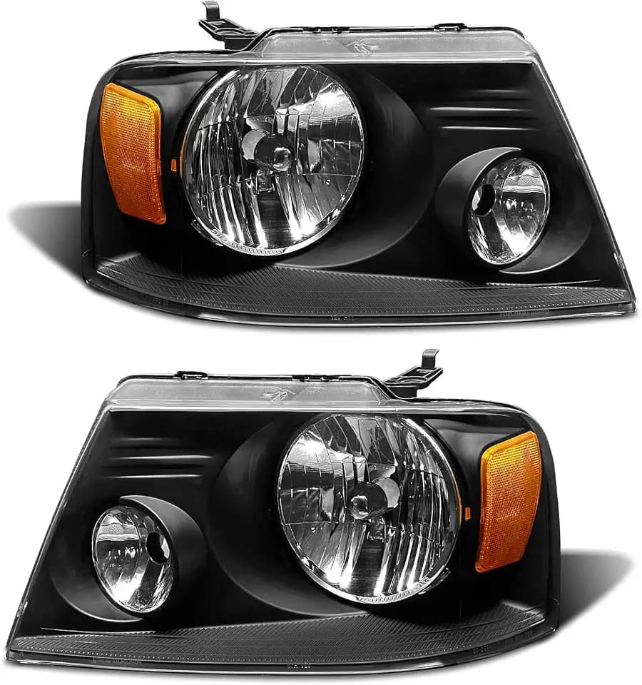 for 2004-2008 Ford F150 Halogen Headlight W/O Bulbs