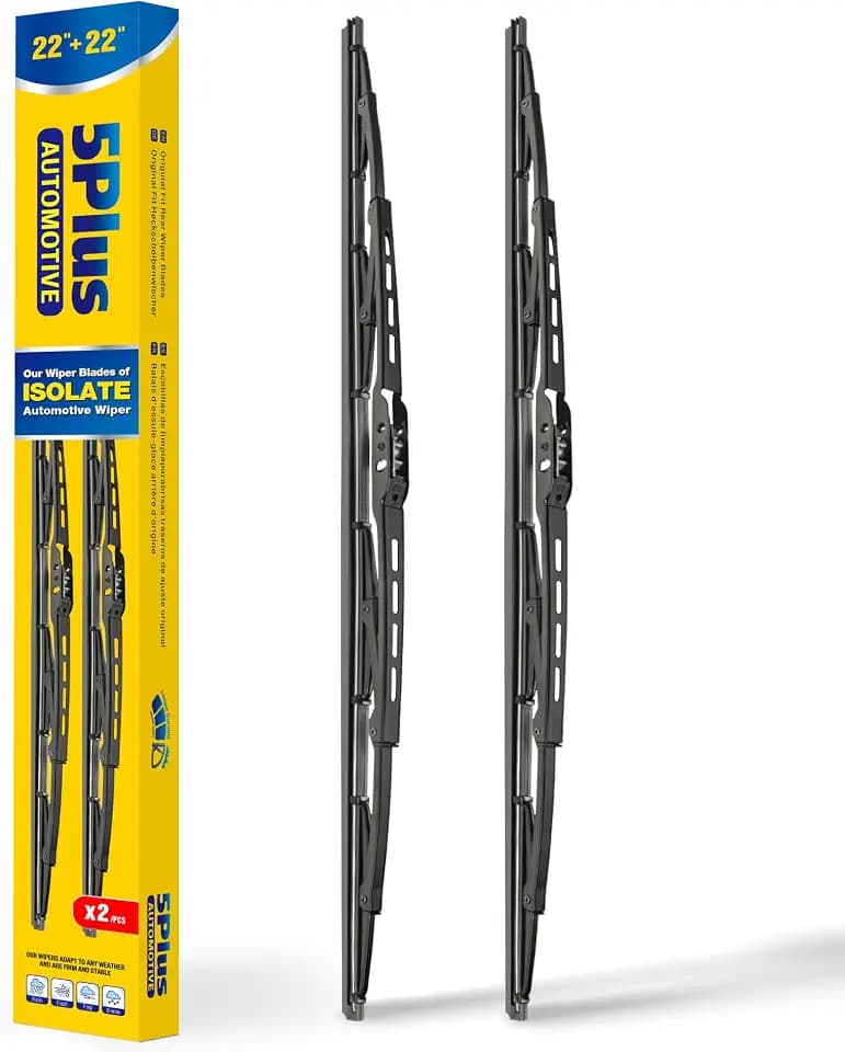 5 PLUS 22" Wiper Blades 2 Pack fits Ford F150 F250 F350 F450 F550 2009-2026