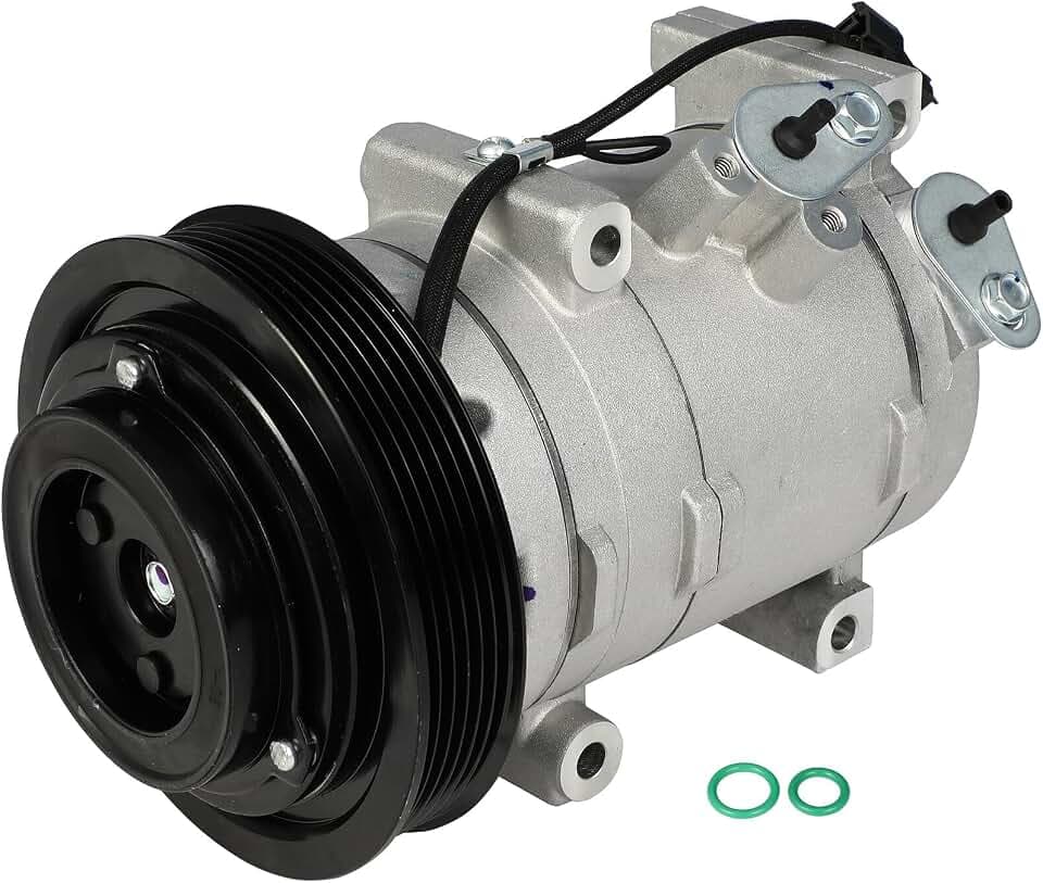 ECCPP A/C Compressor with Clutch 2008-2012 for Honda for Accord 3.5L