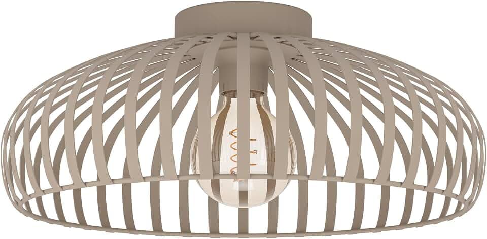 EGLO Deckenlampe Mogano 3, Deckenleuchte Wohnzimmer