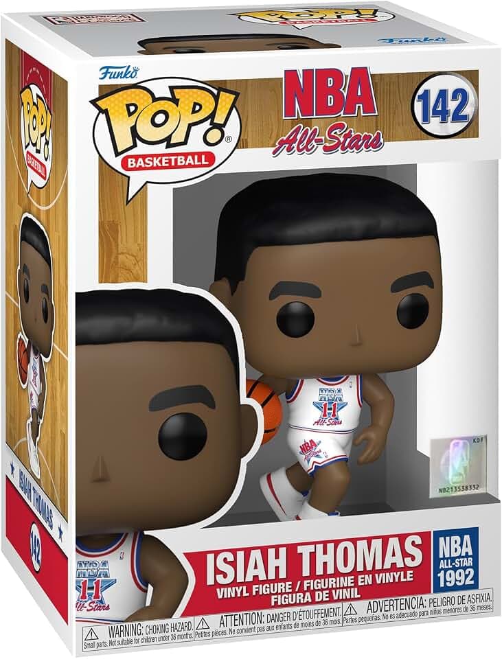 Funko POP! NBA Legends: Isiah Thomas (White All-Star Uni 1992)