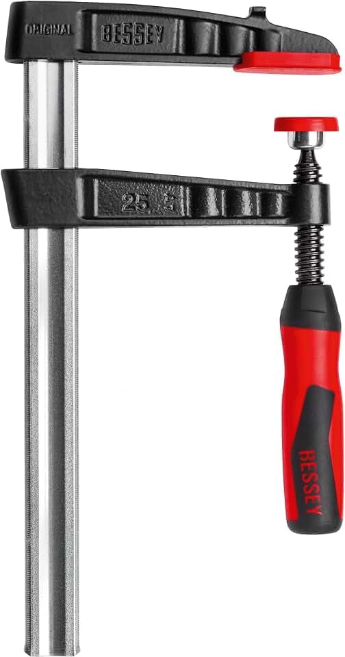 BESSEY Temperguss-Schraubzwinge TG60S12-2K | 600 mm Spannweite