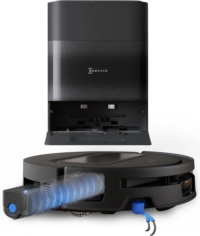 ECOVACS DEEBOT T90 MAX Omni Saugroboter mit Wischfunktion, 30.000 Pa Blast